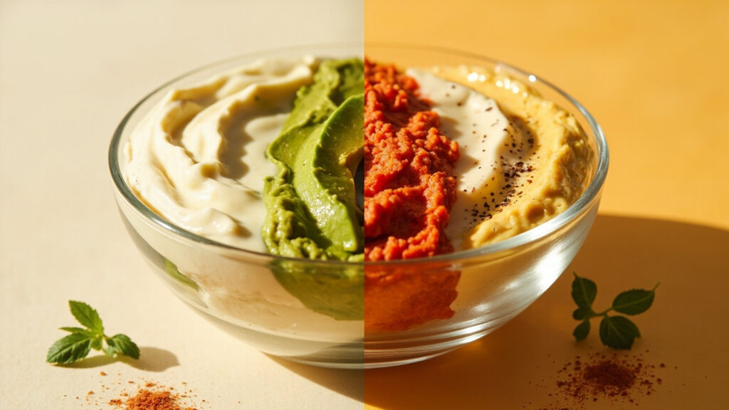 Commentaire Remplacer la mayonnaise avec des alternatives Savoureus