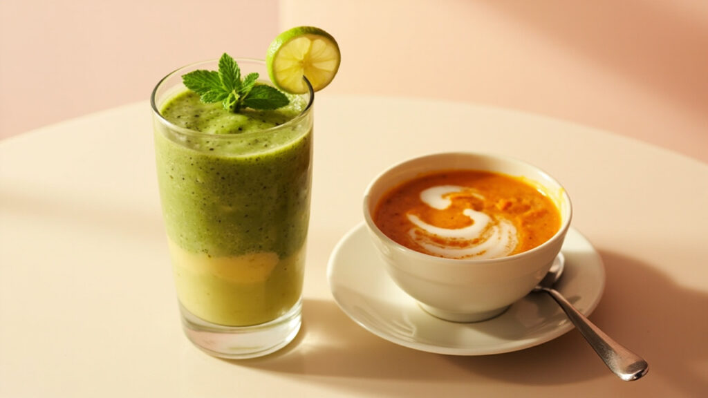 Quel répas verser une adaptation de l'alimentation quand sur ne peut pas mâcher?