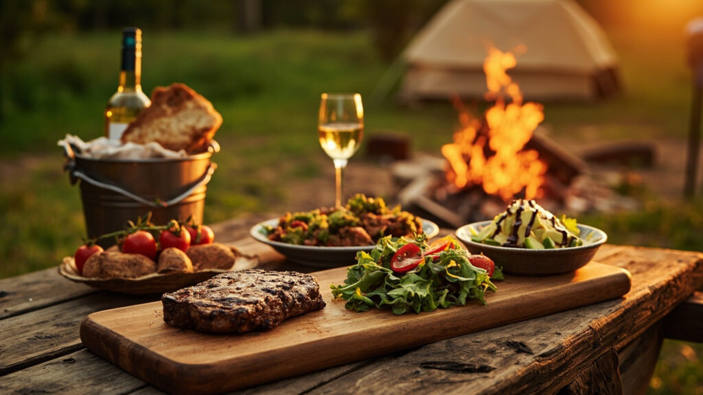 Vacances en camping : idées repas gourmands