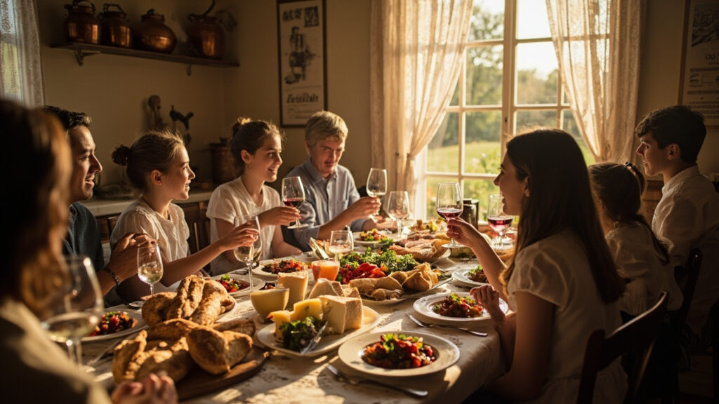 Le rythme des repas en France et leurs traditions