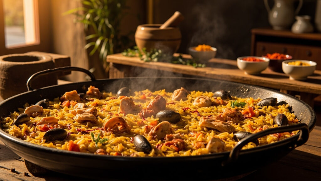 Le rôle du safran dans la paella : origine, utilisation et astuces