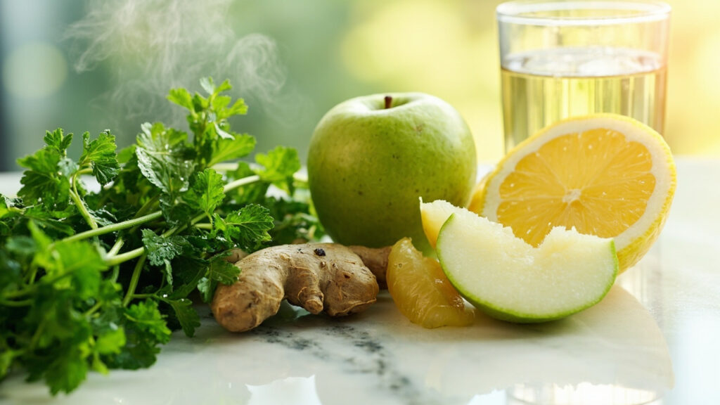 Quels aliments fabriquent l'haleine fraîche naturellement